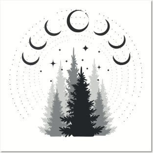 Luna Forest Posters and Art